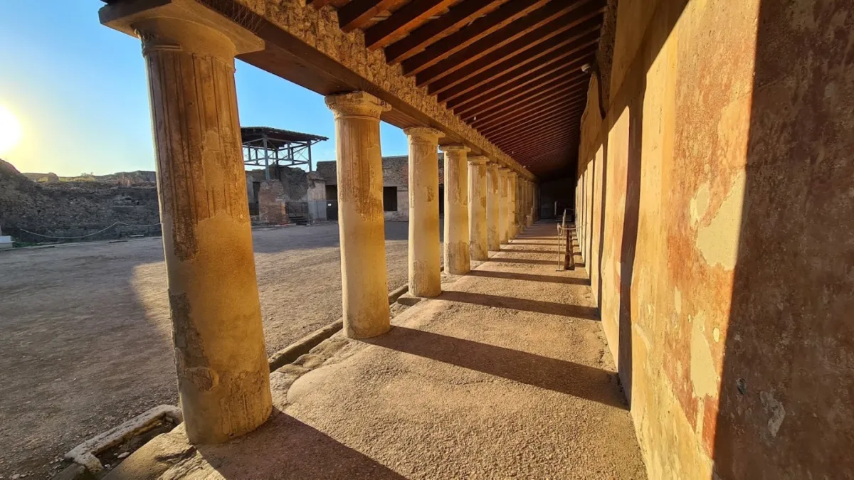 Besuch in Pompei,Besuch in Pompei