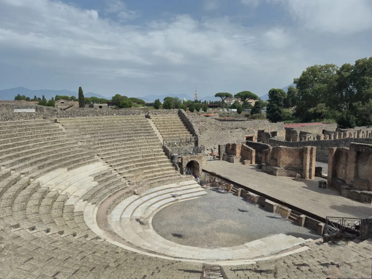 Großes Theater von Pompeji