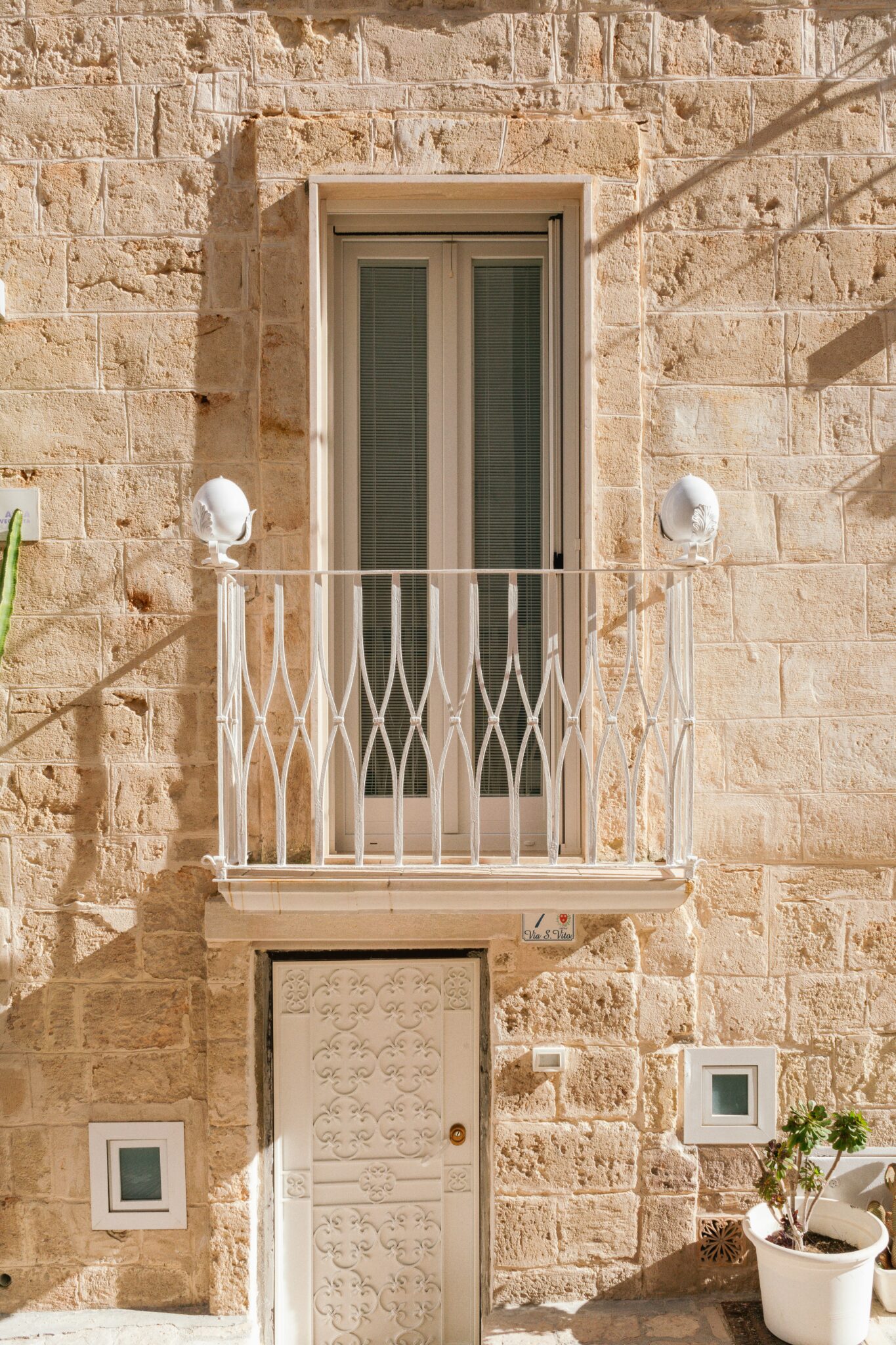 Casa con balcone a Monopoli