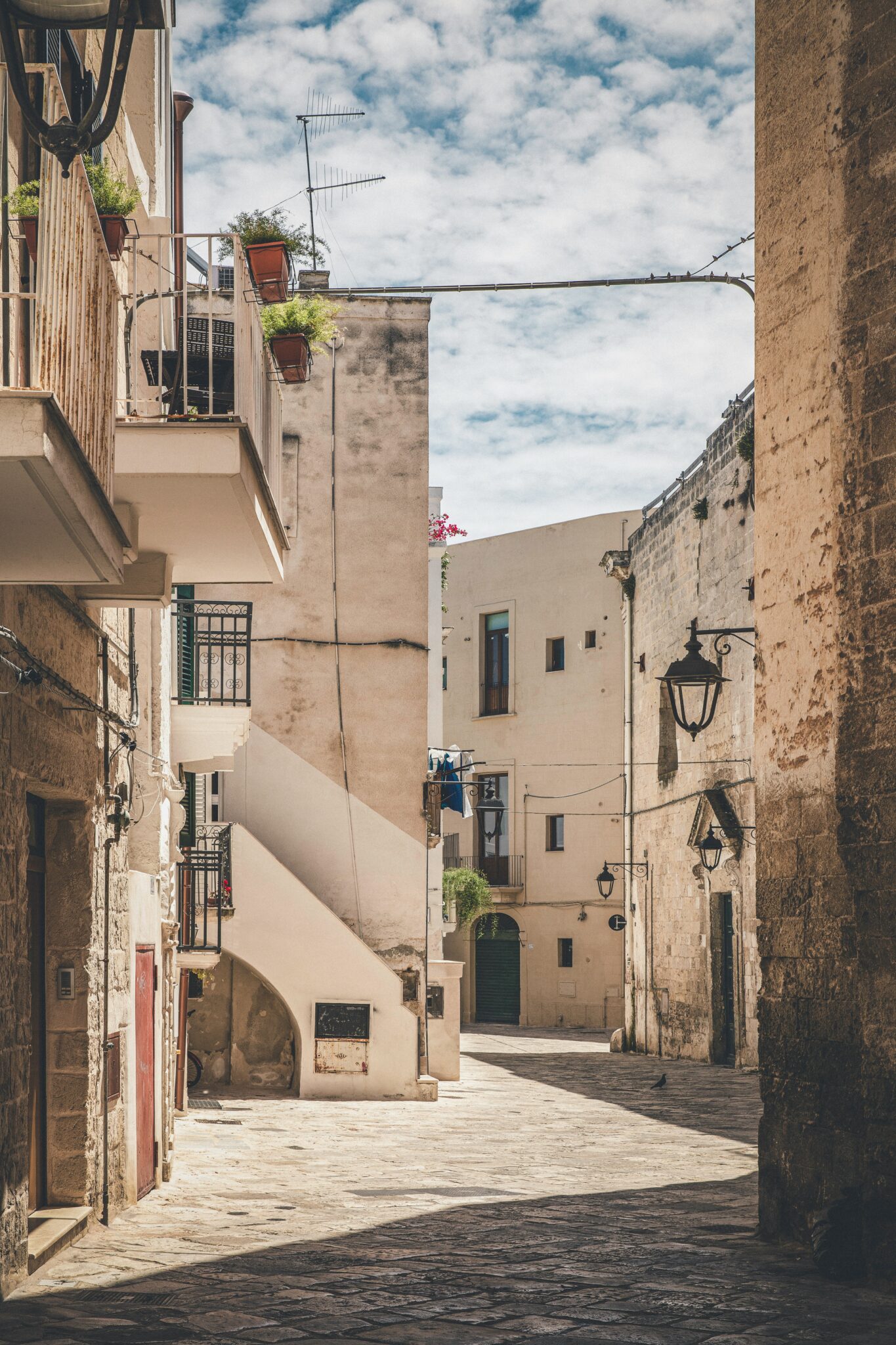 Tipica strada di Monopoli