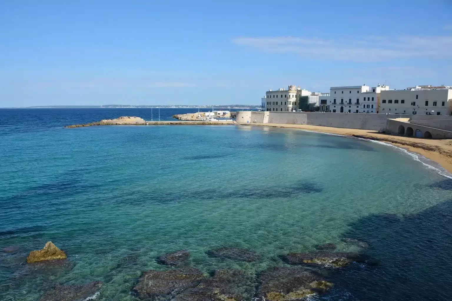 Las 15 playas más bonitas de Apulia Playa de Gallipoli