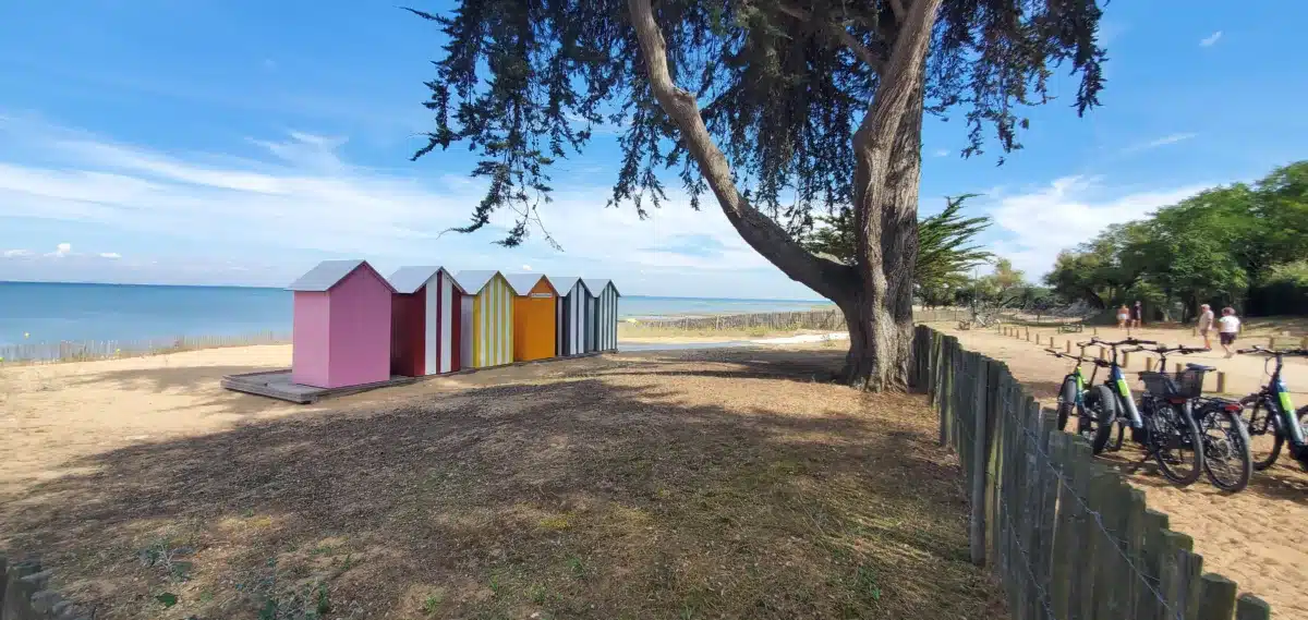 Radwege auf Île d'Oléron und unsere besten Routen oleron plage cabanes