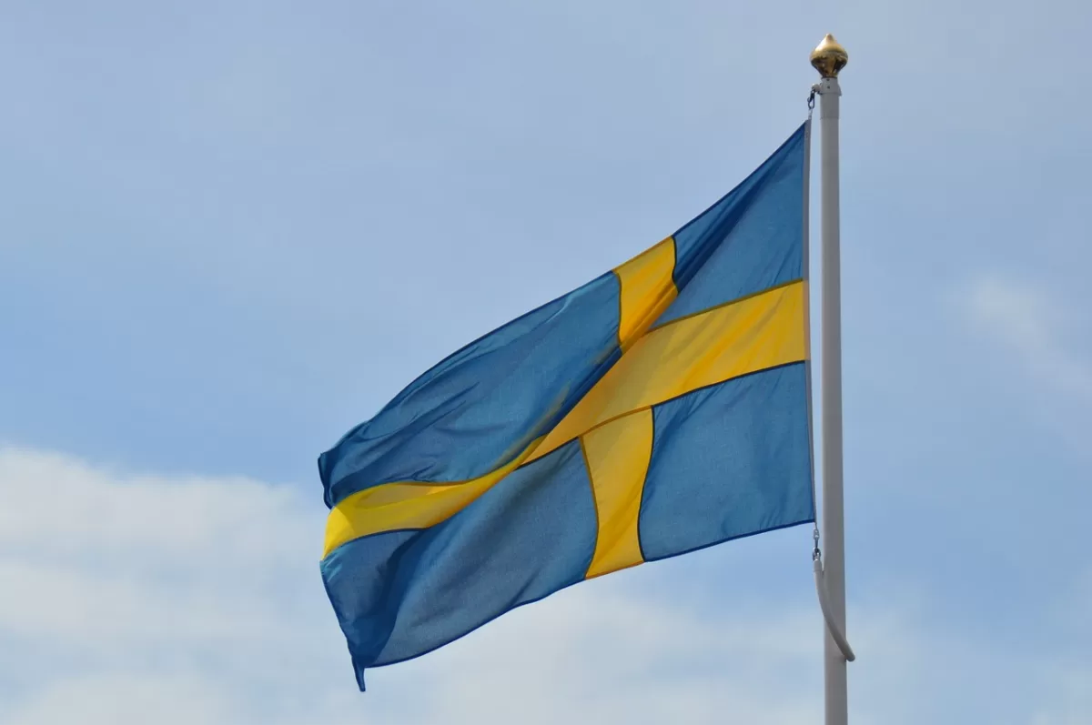 Bandera de Suecia
