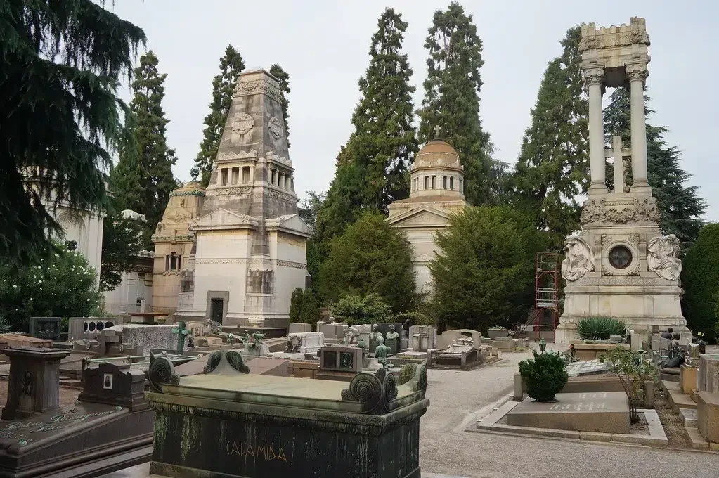 Besuch des Monumentalfriedhofs in Mailand Mailänder Friedhof monumental