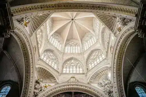 Cathedral dome Valencia Spain