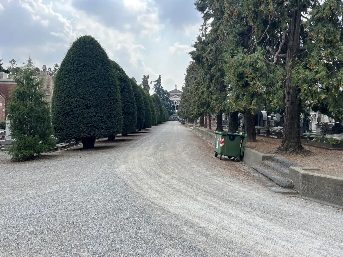 Besuch des Monumentalfriedhofs in Mailand Gärten Friedhof Monumental Mailand