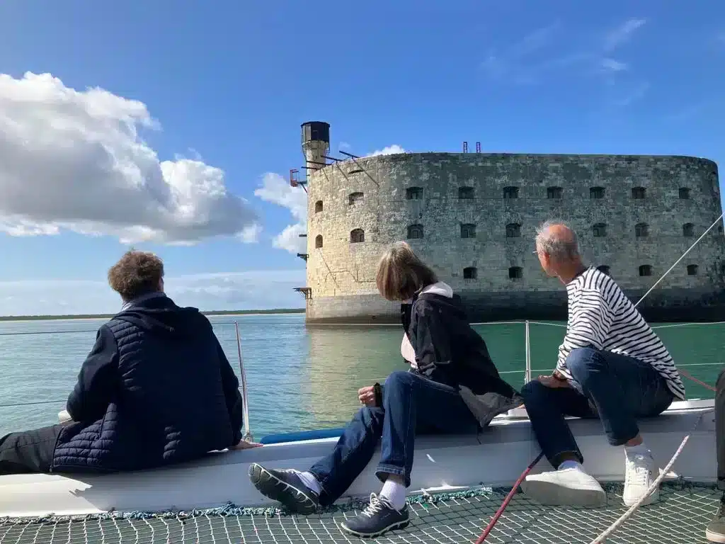 Visit Fort Boyard from La Rochelle by boat Visiting Fort Boyard from La Rochelle
