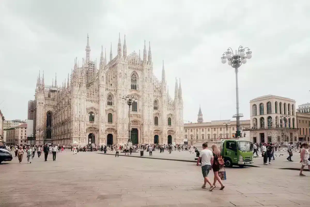 Besuchen Sie den Königspalast in Mailand Plaza Duomo in Mailand