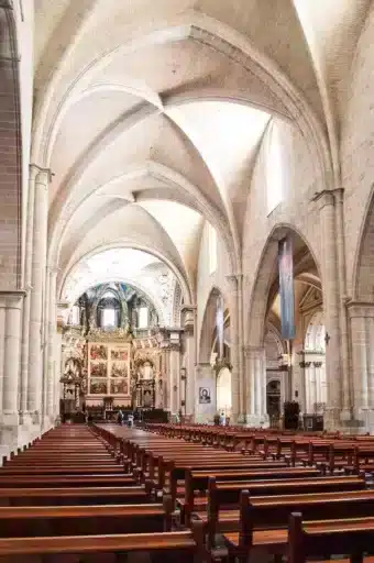 Cathedral interior Valencia Spain