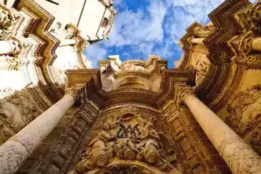 cathedral entrance Valence