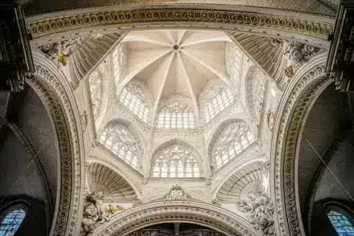 Organiser sa visite de la Cathédrale Sainte-Marie de Valence Coupole Cathédrale Valence Espagne