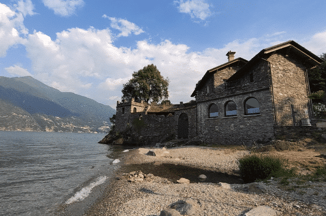 plages du lac de come