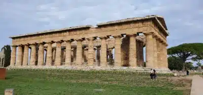 visiter le site archéologique de Paestum en italie
