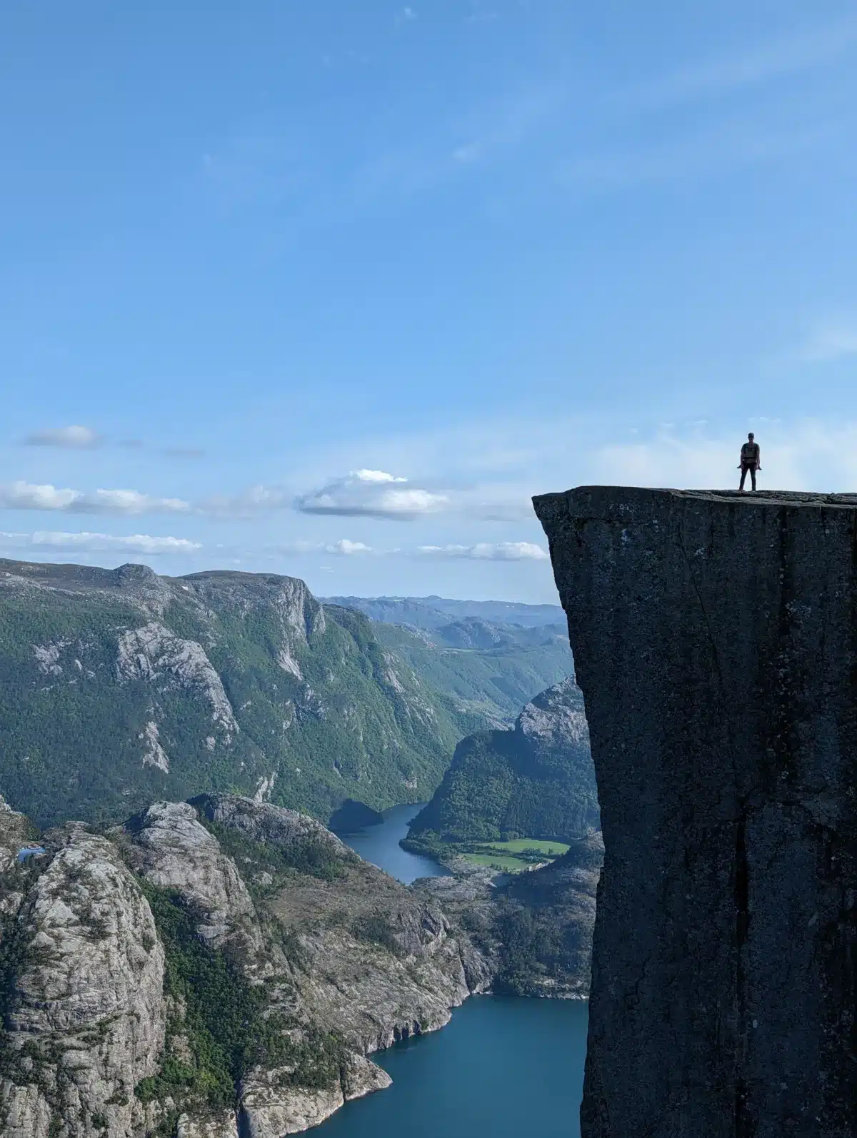 Preikestolen o Roccia del Pulpito in Norvegia