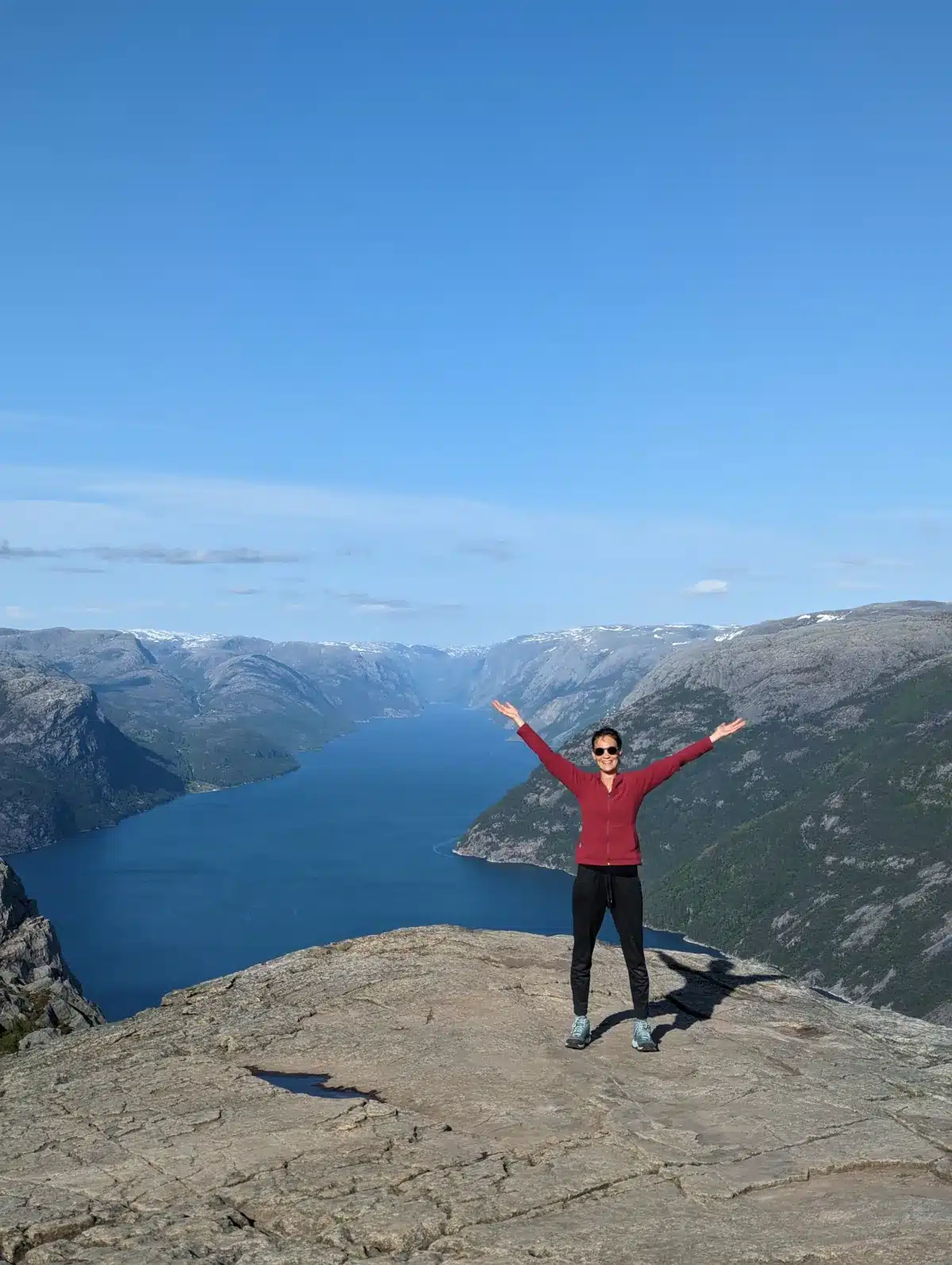 Preikestolen o Roccia del Pulpito in Norvegia