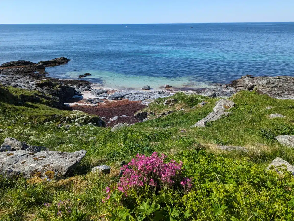 Isla de Vaerøy: nuestra favorita de las Islas Lofoten de Noruega visita noruega camping car van ile vaeroy randonée