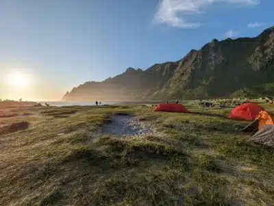 visiter Senja norvège camping car
