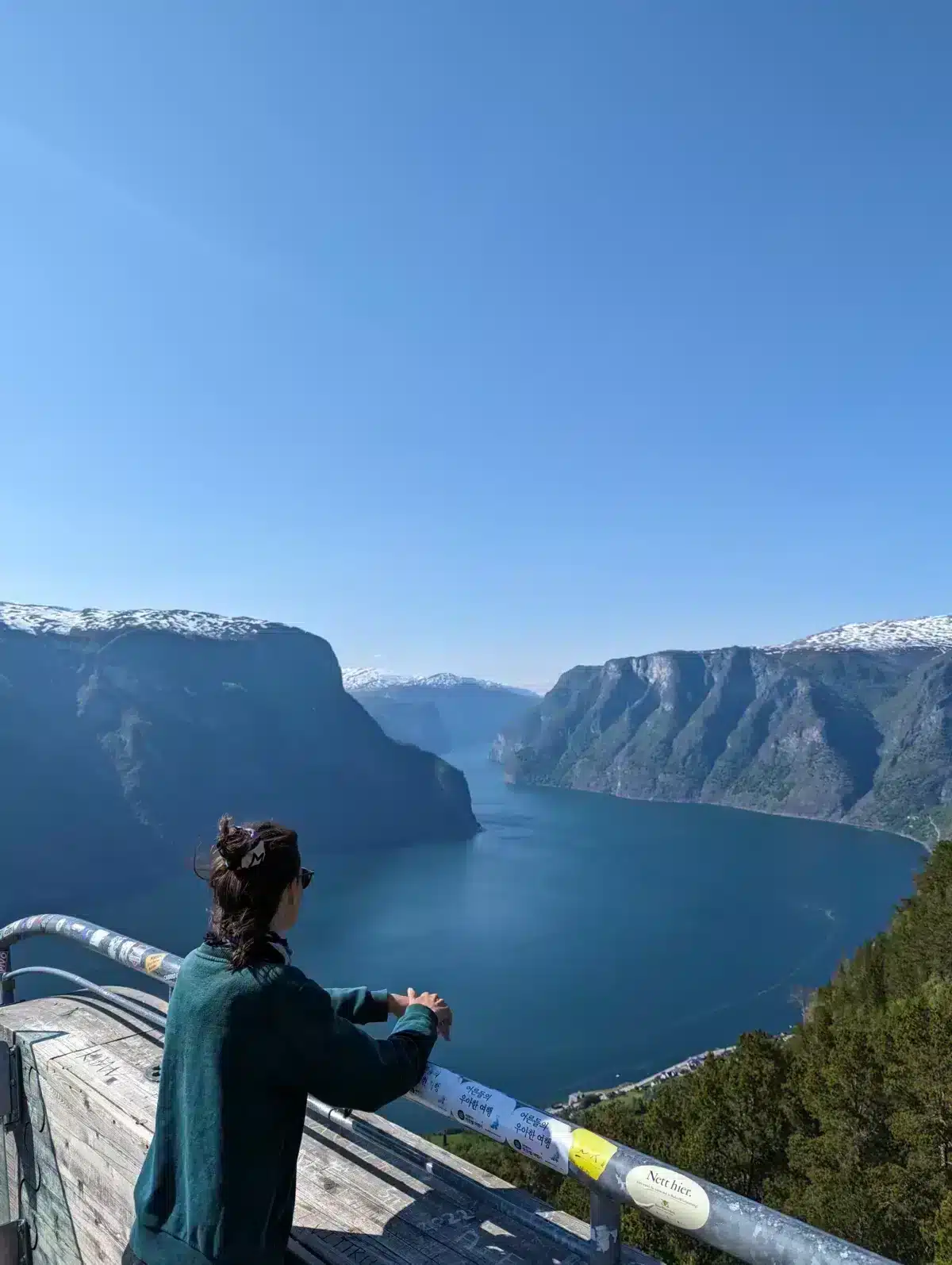 Our road trip in Scandinavia in a converted vehicle: our complete guide Stegastein fjord viewpoint Norway
