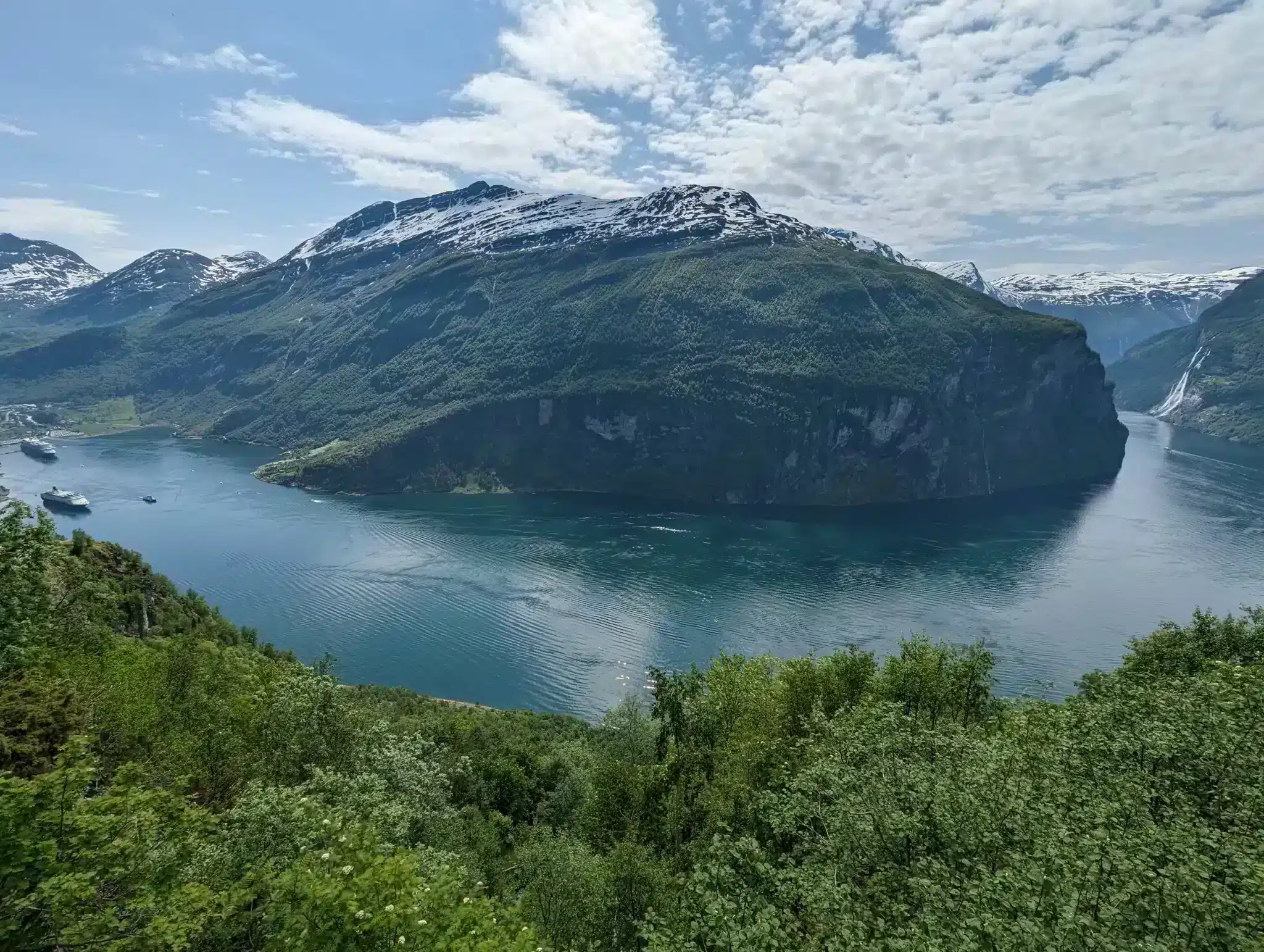 point de vue Geiranger Fjord Norvège