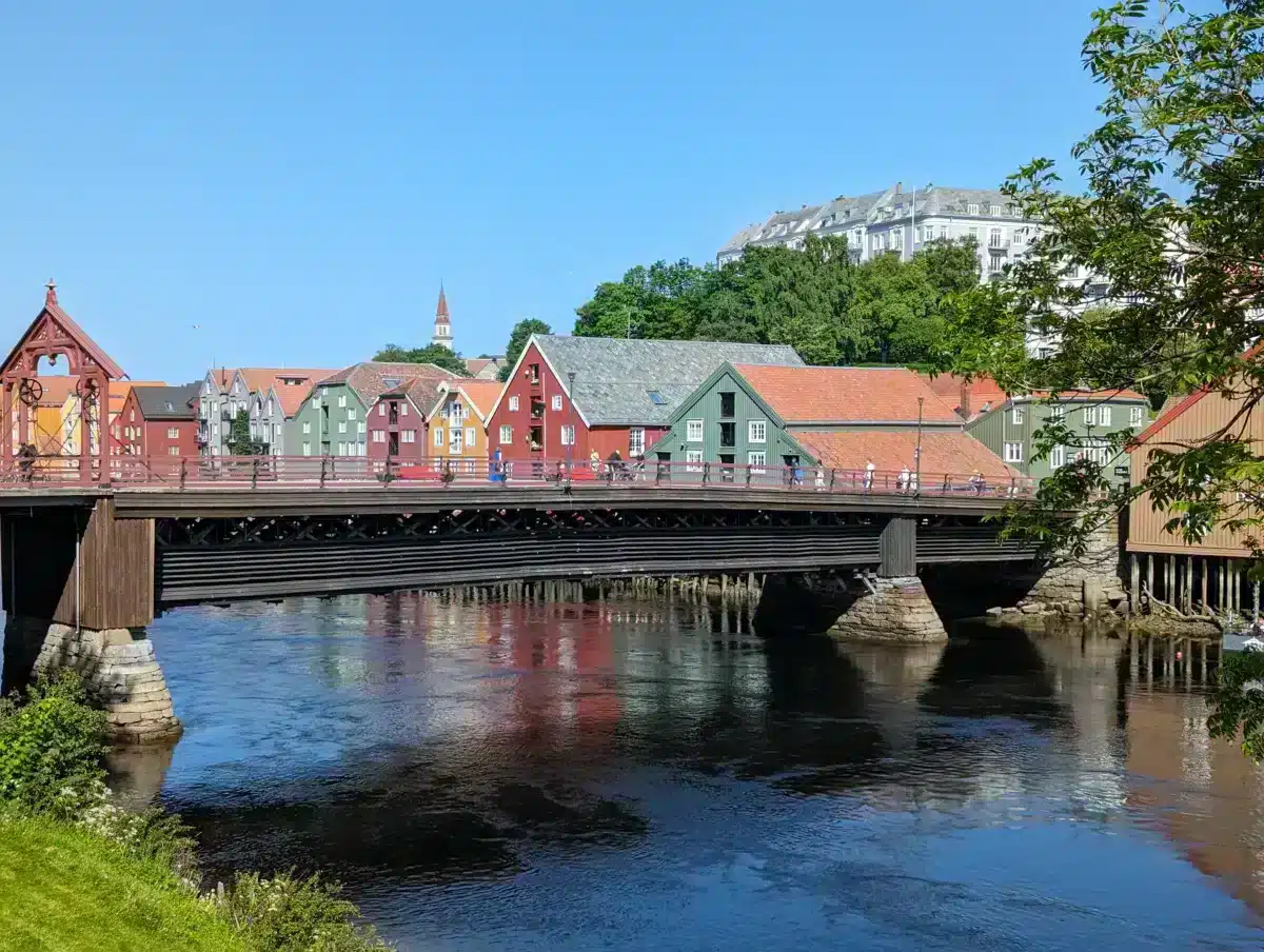 Gamle Bybro trondheim noruega