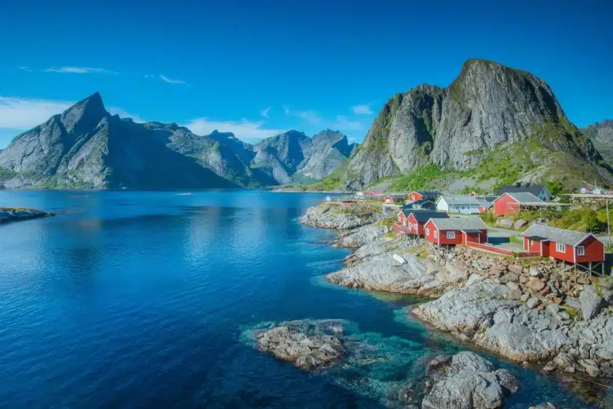 plano de la isla de lofoten