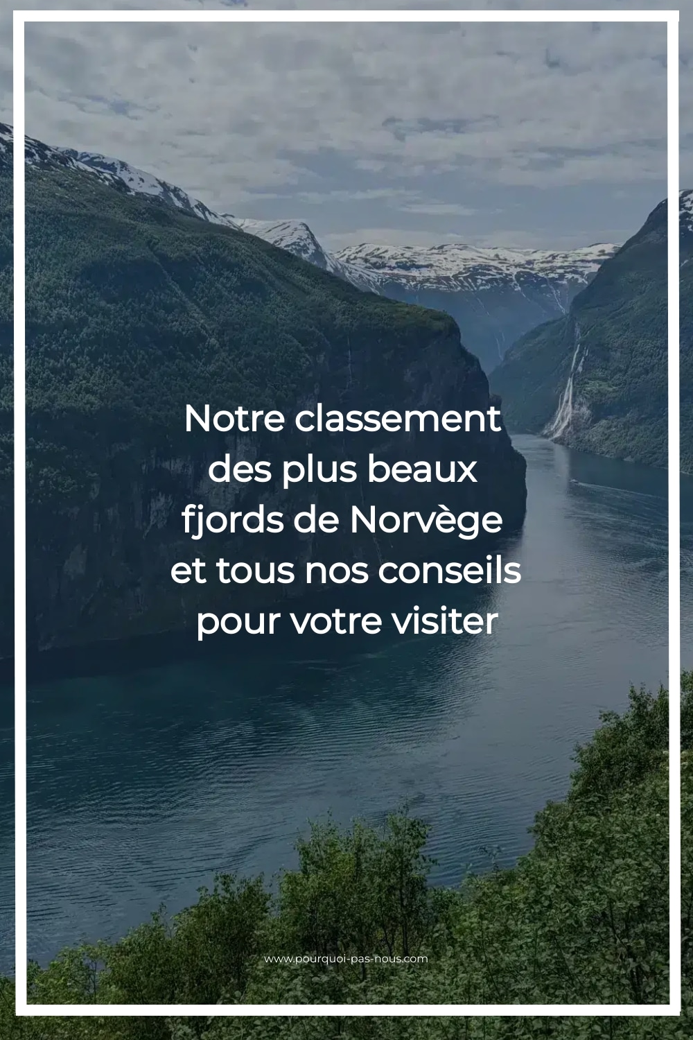fjords norvege