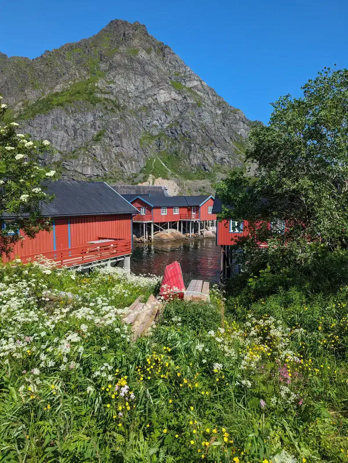 Our road trip in Scandinavia in a converted vehicle: our complete guide lofoten islands village A norvege
