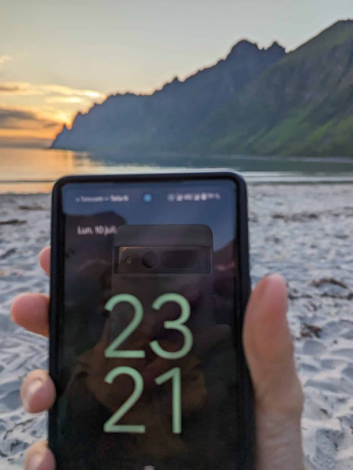 soleil de minuit norvege
