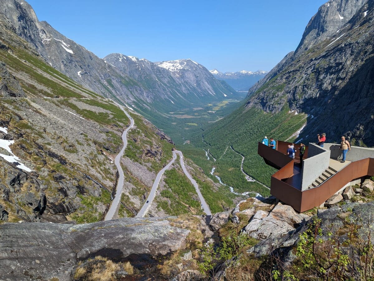 Troll Route platform Trollstigen norvege