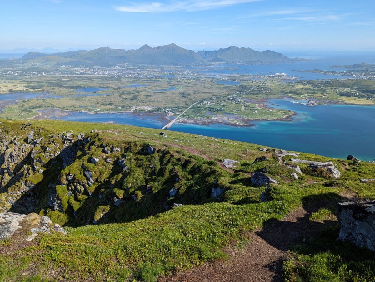 Offersøykammen Wandern Lofoten Norwegen