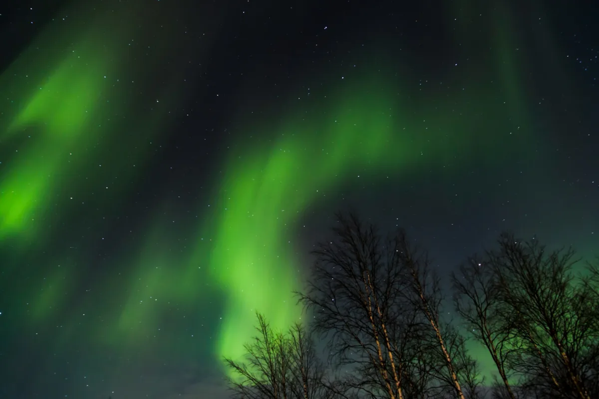 auroras boreales suecia