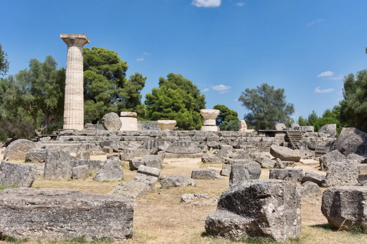 Visiter Olympie : notre guide complet Olympie - Temple de Zeus