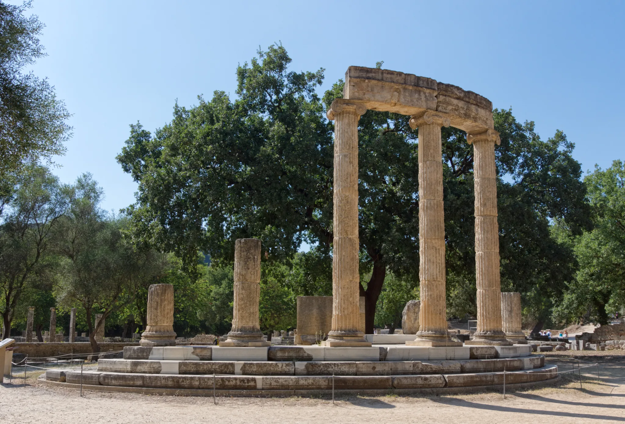 Visiter Olympie : notre guide complet Olympie - Philippéion