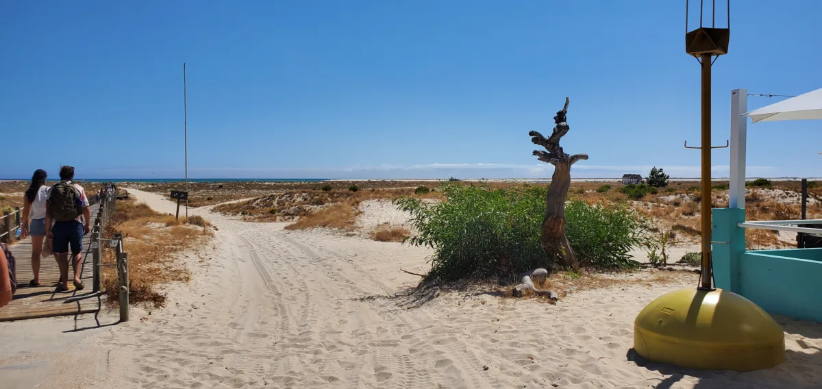 Parque Natural de Ria Formosa en Portugal
