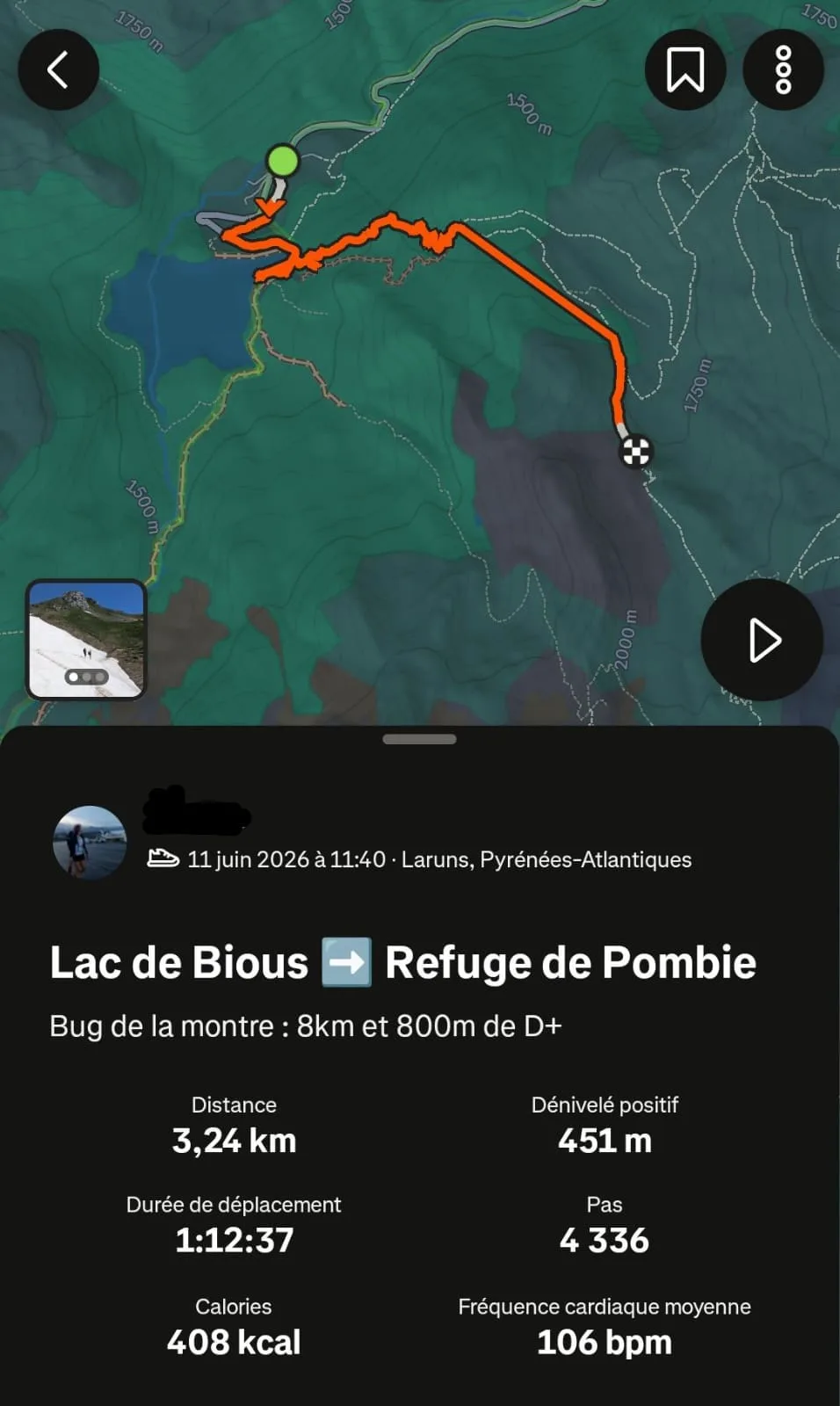 A 3-day hike in the Pyrenees around the Pic du Midi d’Ossau: our route between Pombie and Ayous