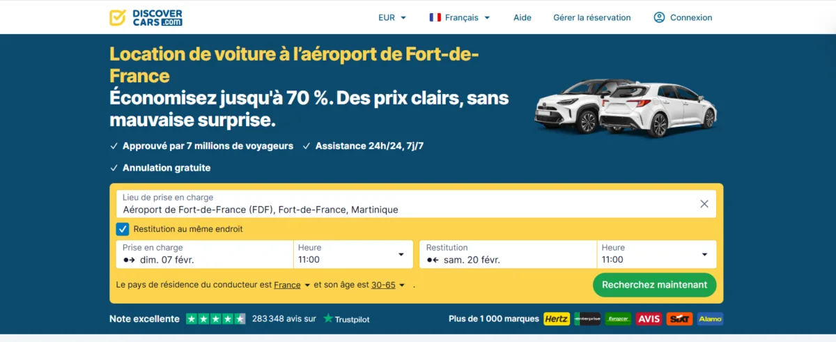 Louer une voiture en Martinique : notre guide complet